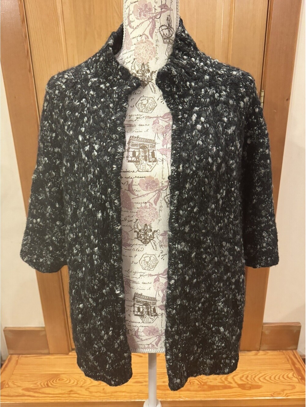 Women’s Carole Little Alpaca, Wool Mohair Blend Cardigan. NWOT